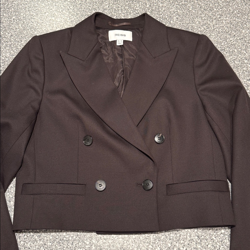 Reiss Cropped Blazer